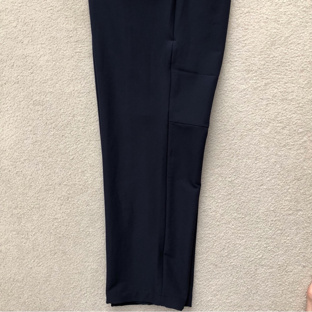 Men's Casual Pants In Navy Blue - Picture 3 of 9